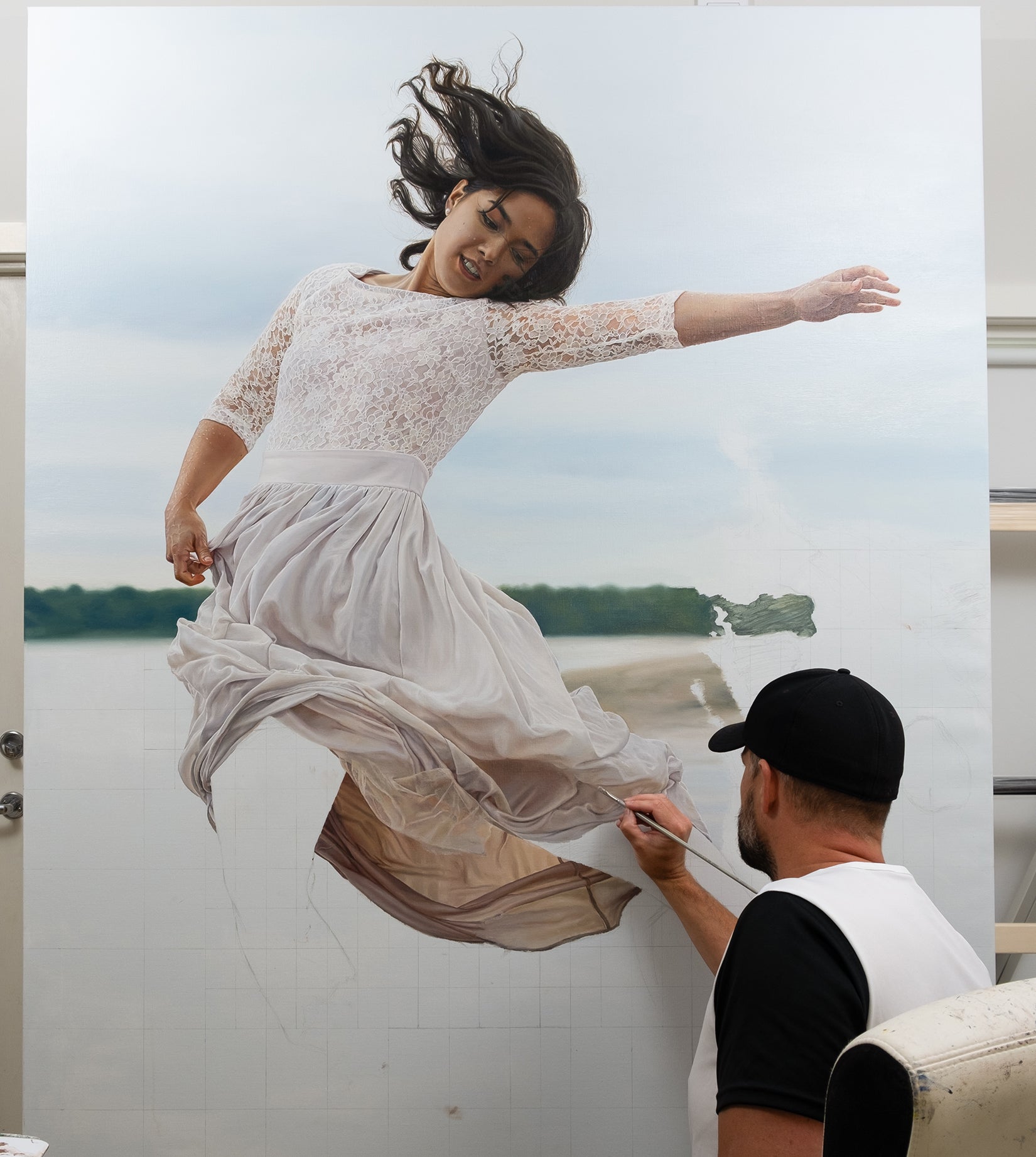 SHE DANCES IN THE WAVES
